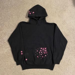2000s Pink Stars Hoodie
